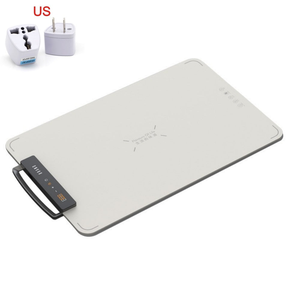 Premium Foldable Silicone Food Warmer – Versatile Heat-Retention Plate for Everyday Use