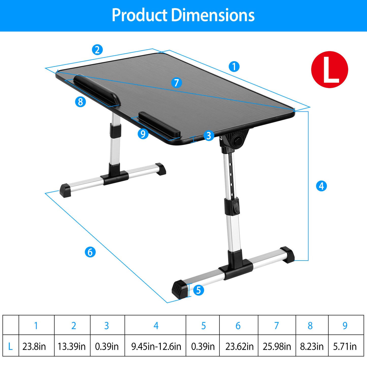 Premium Adjustable Laptop Stand – Large & Compact Sizes