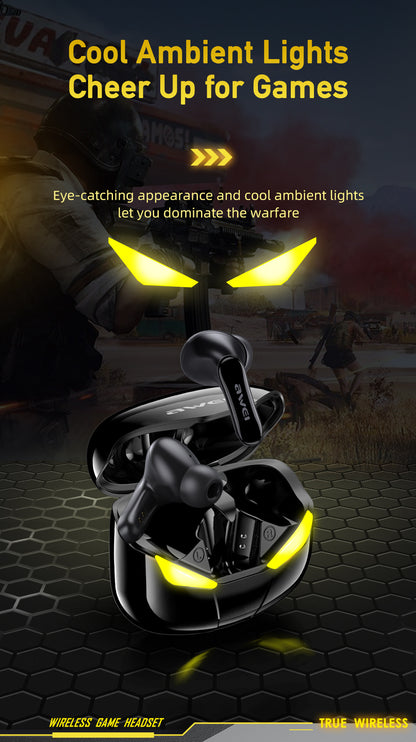 AWEI True Wireless Bluetooth Earbuds – Includes Charging Case