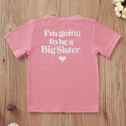 Girls Casual Heart & Letter Print Tee – Cute, comfy, and perfect for summer days. Save 30% today!