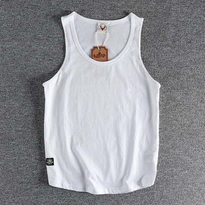 Men’s Summer Slim-Fit Cotton Tank Top | Save 20% Today!