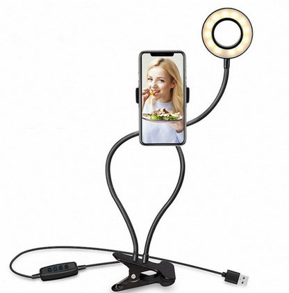 LED Selfie Ring Light for Live Adjustable Makeup Light-8cm Stand - SAVE $10