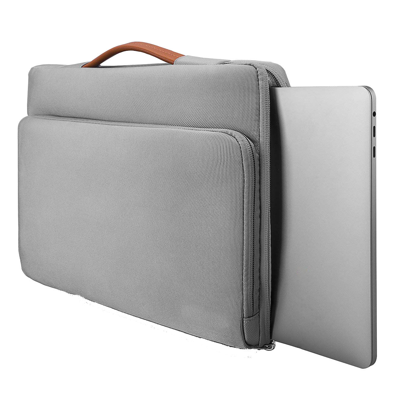 Expandable Laptop Shoulder Bag for On-the-Go Protection