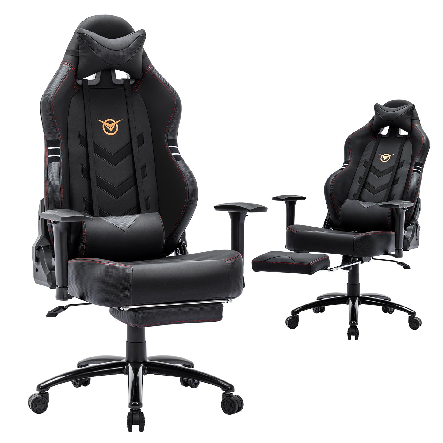 350lbs Racing Gaming Chair – Tall Ergonomic Computer Seat