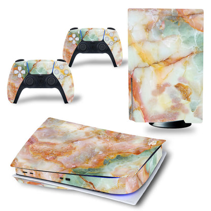 White PS5 Vinyl Decals – Console & Controller Skins