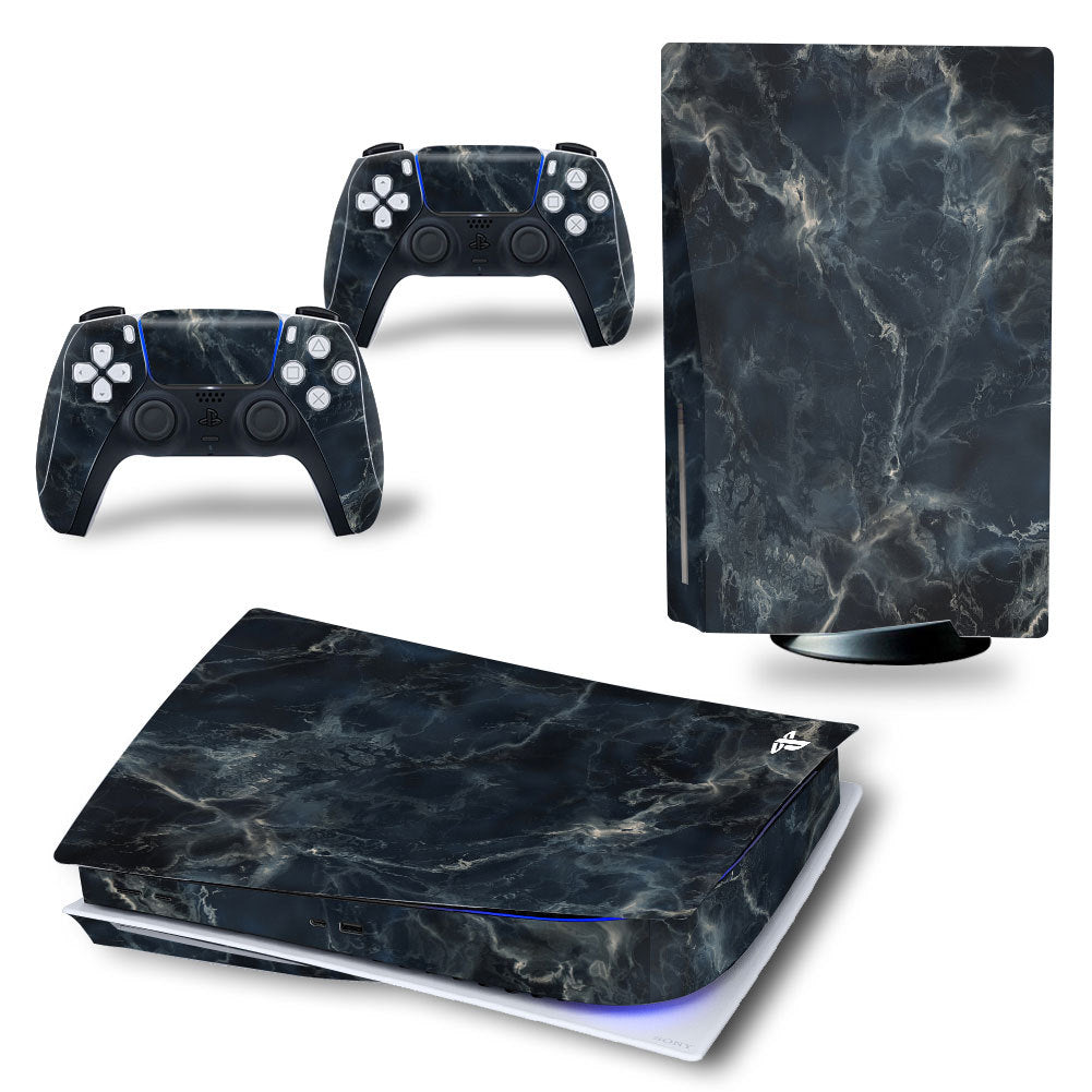 White PS5 Vinyl Decals – Console & Controller Skins