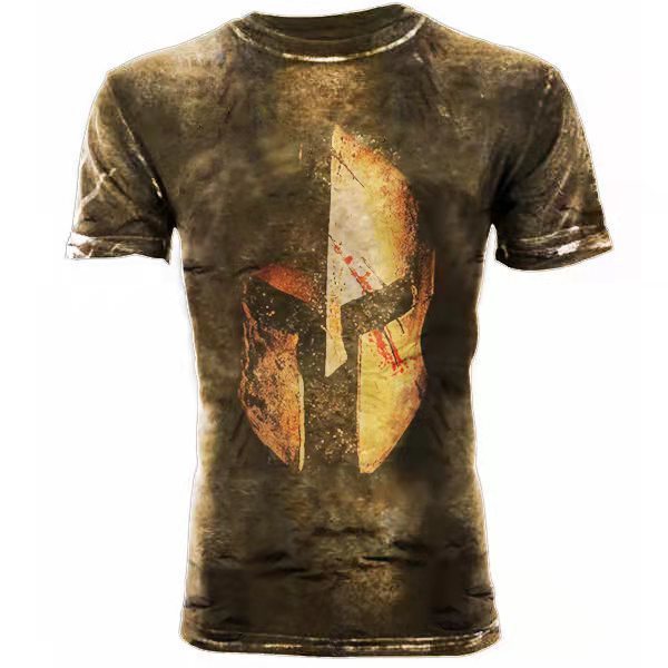 Men’s Retro Print Tee – Casual Summer Streetwear | Save 20% Today!