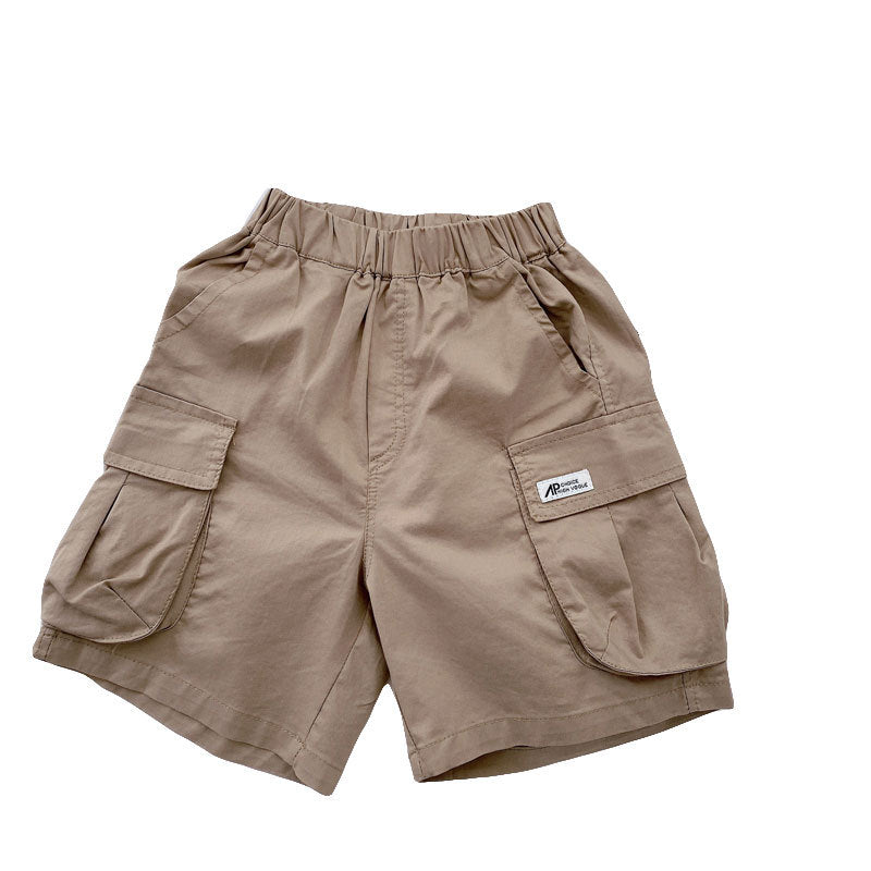 Boys’ Summer Cotton Cargo Shorts – Save 30% Today!
