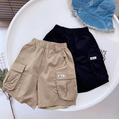Boys’ Summer Cotton Cargo Shorts – Save 30% Today!
