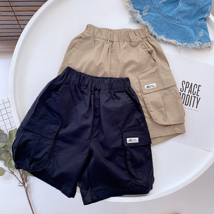 Boys’ Summer Cotton Cargo Shorts – Save 30% Today!