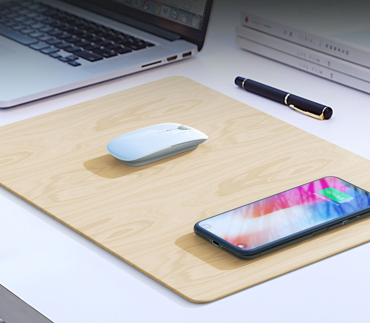 Wireless Charging Mouse Pad
