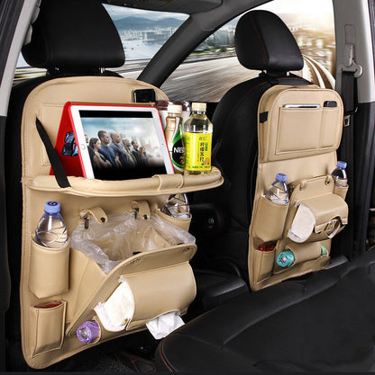 Win a Luxury PU Leather Car Organizer with Tray – Keep Your Car Neat and Stylish - ONLY AVAILABLE FOR GIVEAWAY ONLY