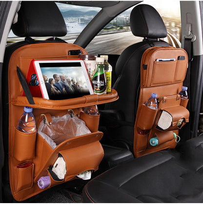 Win a Luxury PU Leather Car Organizer with Tray – Keep Your Car Neat and Stylish - ONLY AVAILABLE FOR GIVEAWAY ONLY