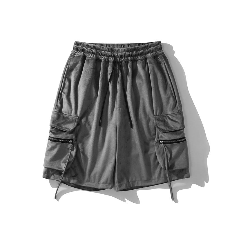 Men’s Summer Velvet Cargo Shorts | Save 20% Today!