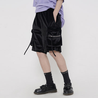 Men’s Summer Velvet Cargo Shorts | Save 20% Today!