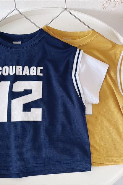 Boys’ Summer Sports Style Layered Look T-Shirt – Save 20% Today!