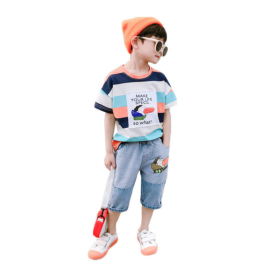 Boys’ Cotton Two-Piece Set – Comfortable Everyday Style • Save 30% Today!