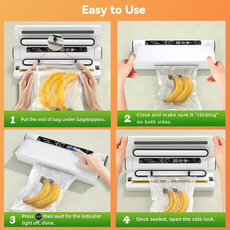 Win a Vacuum Sealing Machine – Keep Food Fresh Longer! Giveaway Only!