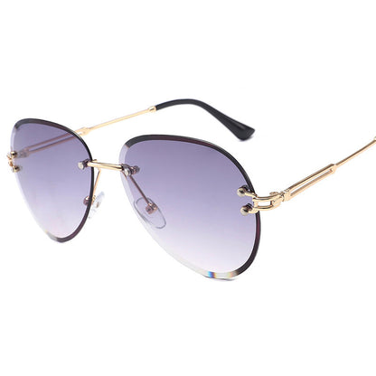 Luxury Rimless Sunglasses – Save 20% Today!