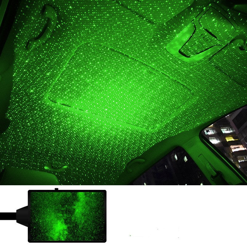 Starry Sky LED Projector – USB Car & Room Light