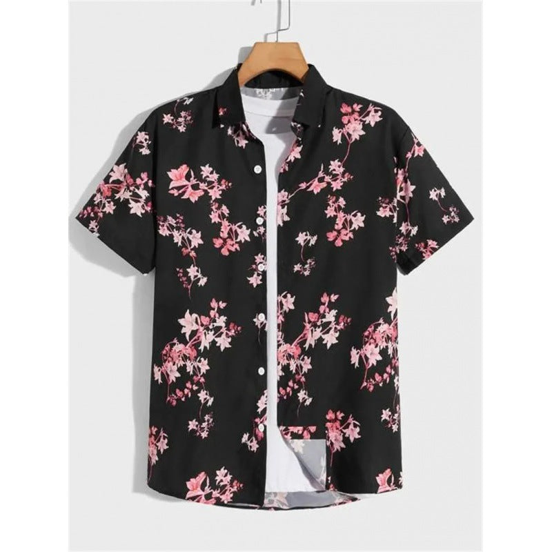 Men’s 3D Printed Hawaiian Beach Shirt – Vibrant Summer Short Sleeve Style | Save 20% Today!