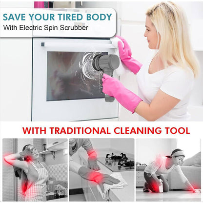 Win a Rechargeable Electric Cordless Spin Scrubber! Turbo cleaning made easy – exclusive giveaway prize only!