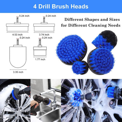 26-Piece Car Detailing Brush Set (Drill Not Included) - SAVE 30%
