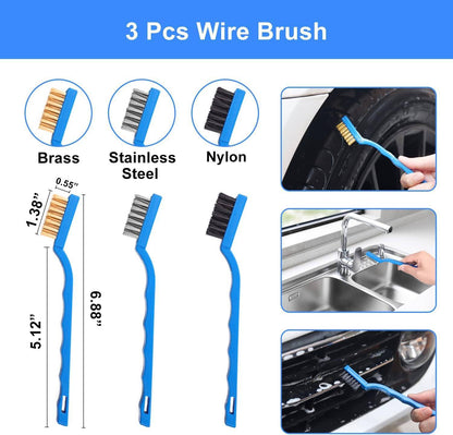 26-Piece Car Detailing Brush Set (Drill Not Included) - SAVE 30%