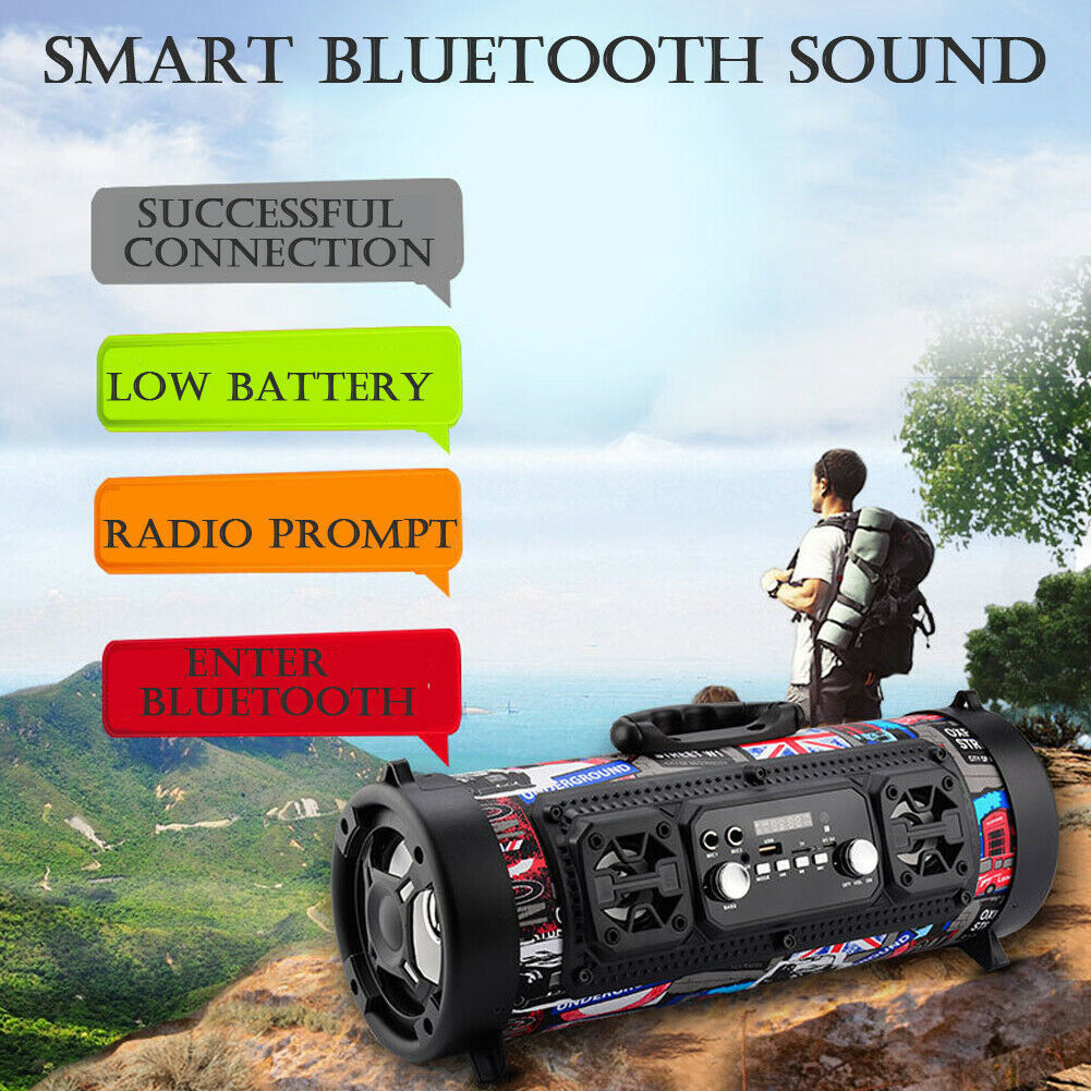Waterproof Bluetooth Speaker for Outdoor Use (High Power)