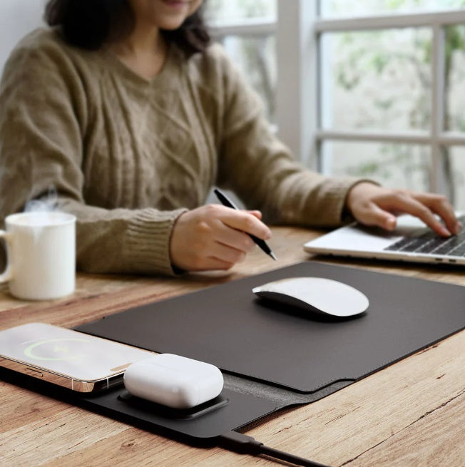 4-in-1 Wireless Charging Laptop Sleeve - SAVE $36