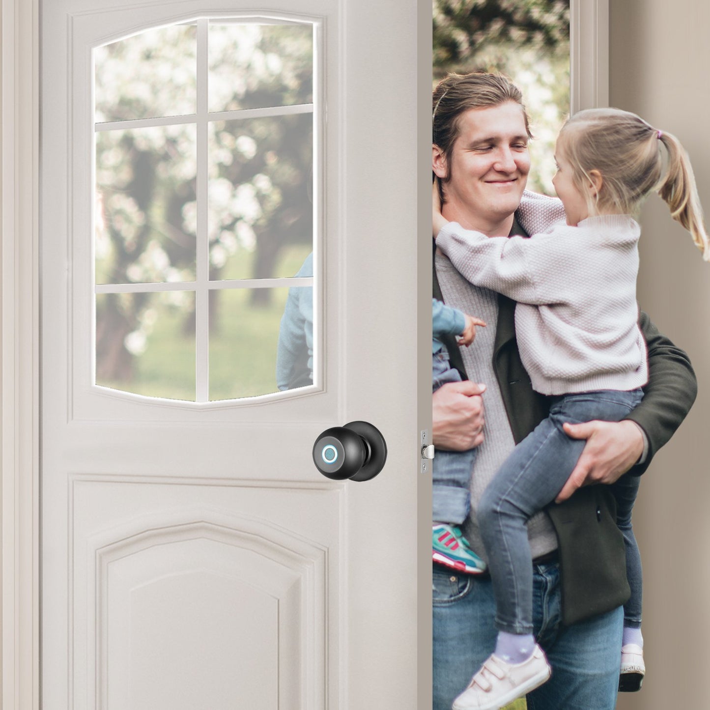 VEVOR Smart Fingerprint & Bluetooth Door Lock – App Controlled, Easy Install - SAVE 146