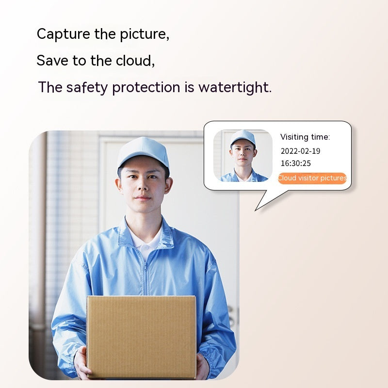 Smart Wireless Video Doorbell – Advanced Home Monitoring & Universal Installation