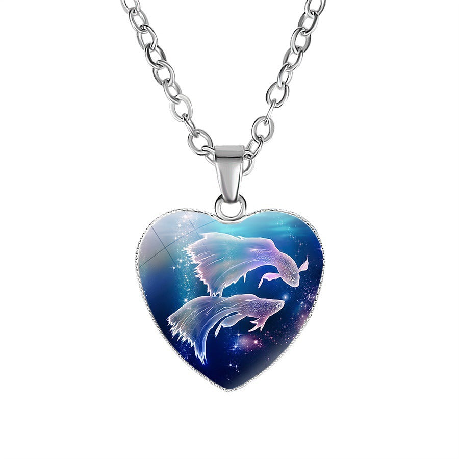 Celestial Heart Zodiac Necklace | Save 10% Today
