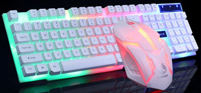 GTX300 Glowing Gaming Keyboard & Mouse Set