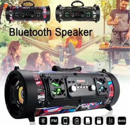 Waterproof Bluetooth Speaker for Outdoor Use (High Power)