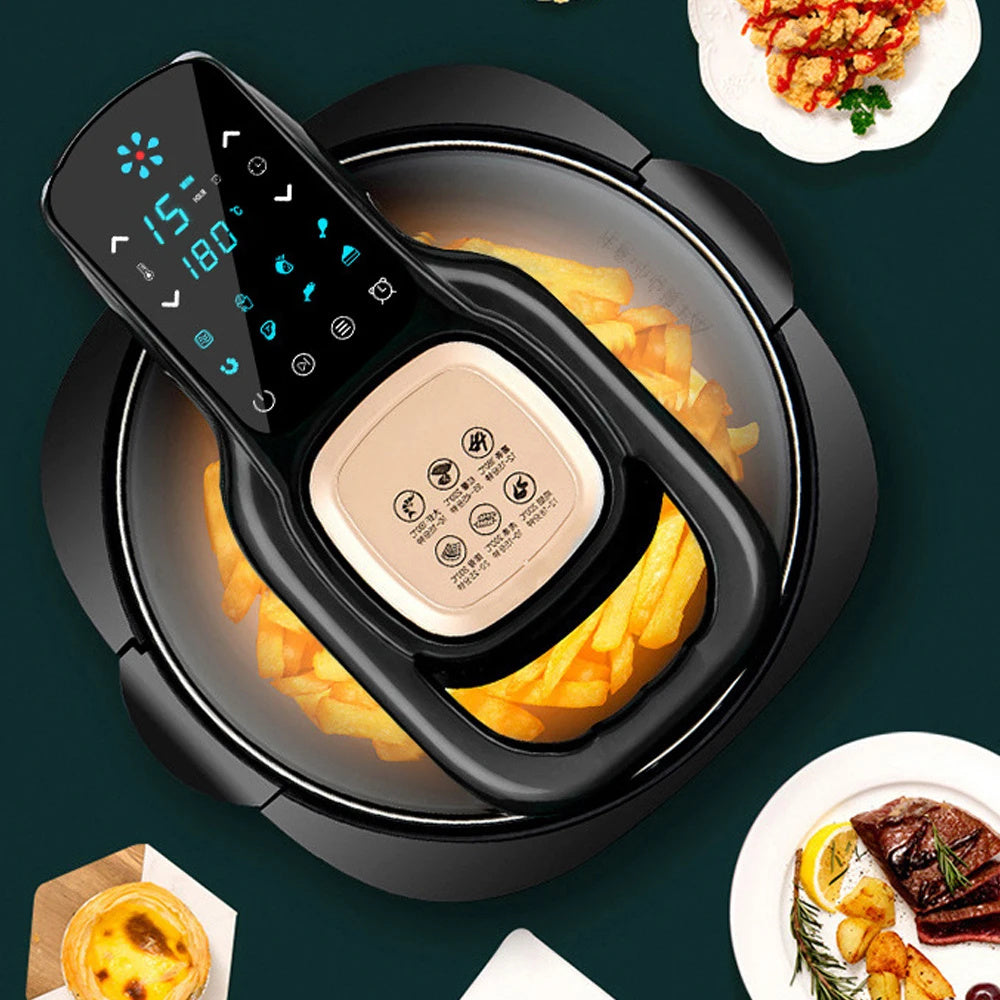 Fully Automatic XL Air Fryer – Oil-Free Family Cooker