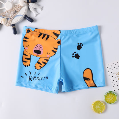 Boys’ Cartoon Print Two-Piece Swimsuit – Save 30% Today!