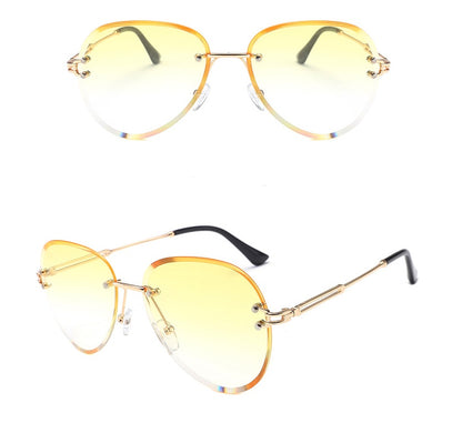 Luxury Rimless Sunglasses – Save 20% Today!