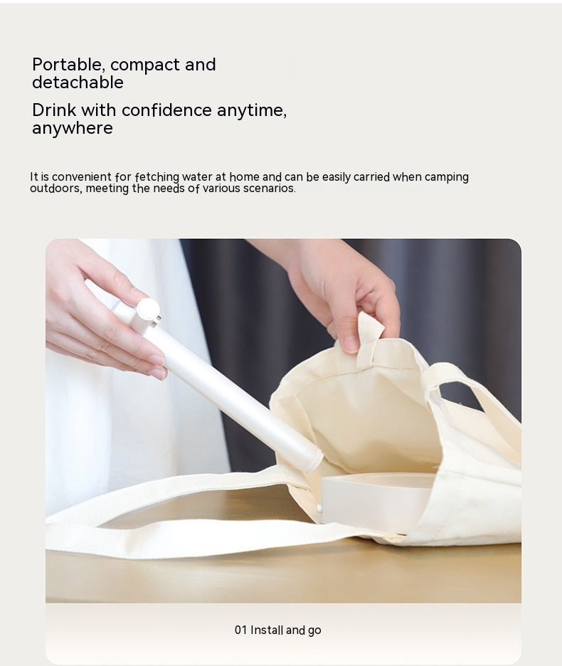 Smart Drinking Water Pump with One-Touch Operation