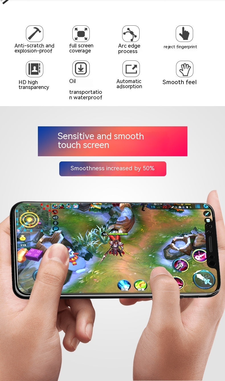 Premium Tempered Glass Screen Protector for Smartphones