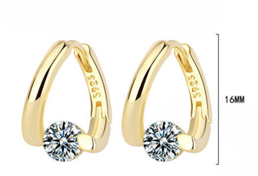 Elegant Short Drop Earrings – Chic Minimalist Design for Women | Save 10% Today