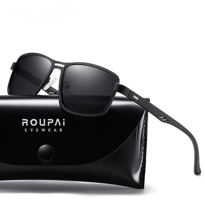 Men’s Retro Square Sunglasses – Classic Vintage Frame & UV Protection (Save 10% Today!)