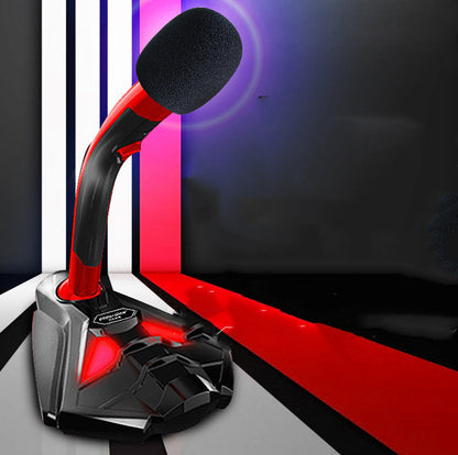 Wired PC Microphone – Clear Voice Capture for Calls & Recording