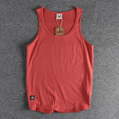 Men’s Summer Slim-Fit Cotton Tank Top | Save 20% Today!