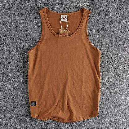 Men’s Summer Slim-Fit Cotton Tank Top | Save 20% Today!