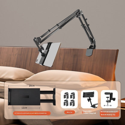 Adjustable Folding Bedside Phone Holder