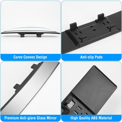 11.4” Clip-On Interior Rearview Mirror – Curved Design - SAVE $80