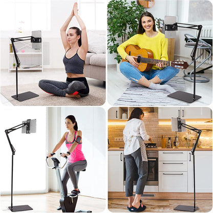 Adjustable 360° Floor Stand – Universal Tablet & Phone Holder SAVE $37