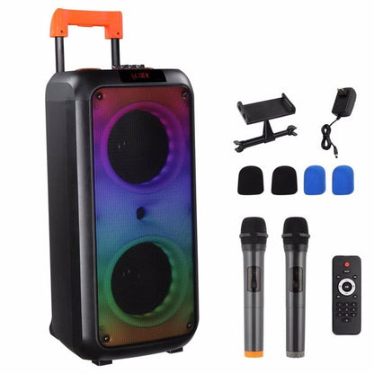 40W Portable LED Bluetooth Party Speaker (with Remote)