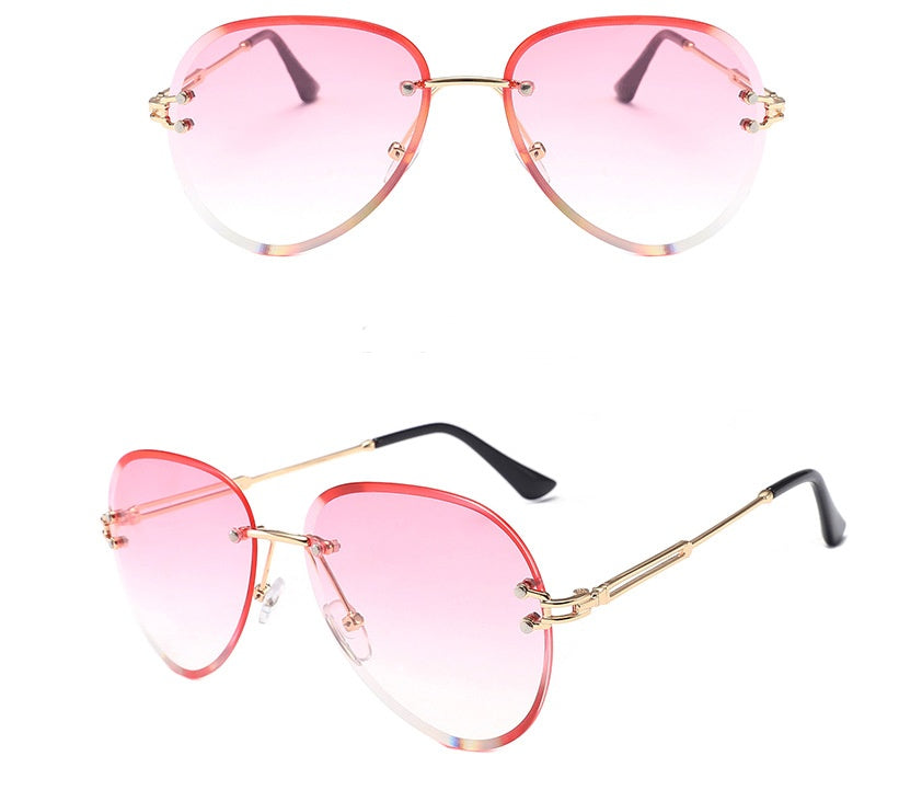 Luxury Rimless Sunglasses – Save 20% Today!